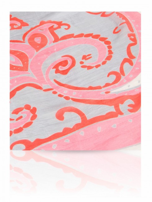 Палантин Женский S-PAISLEY/GREY.RED